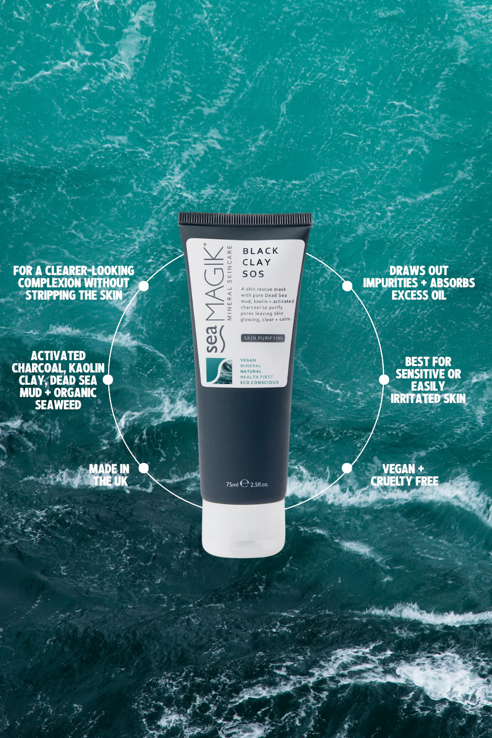 BLACK CLAY SOS 75ML