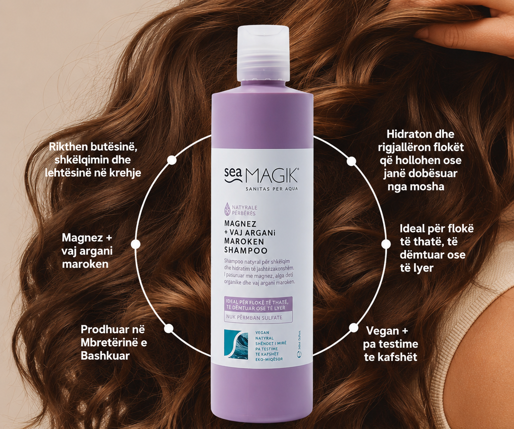 MAGNESIUM + ARGAN SHAMPOO 300ML